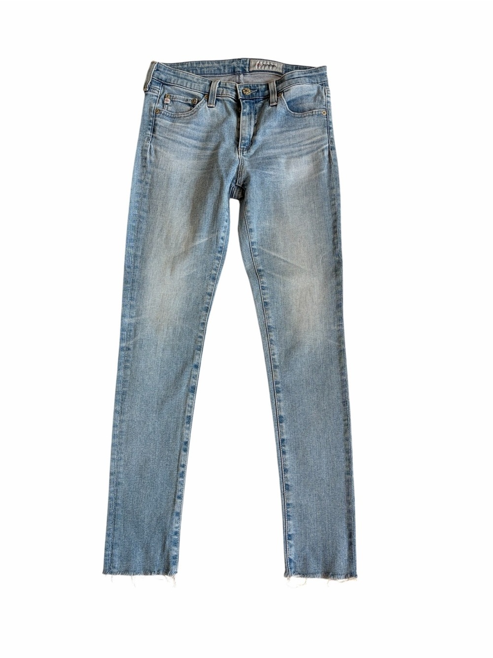 Ag Adriano Goldschmied Light Wash Skinny Jeans